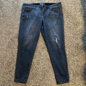 Blue Jean slimmining ankle-length colored jeggings! Size 18W Inseam 26in